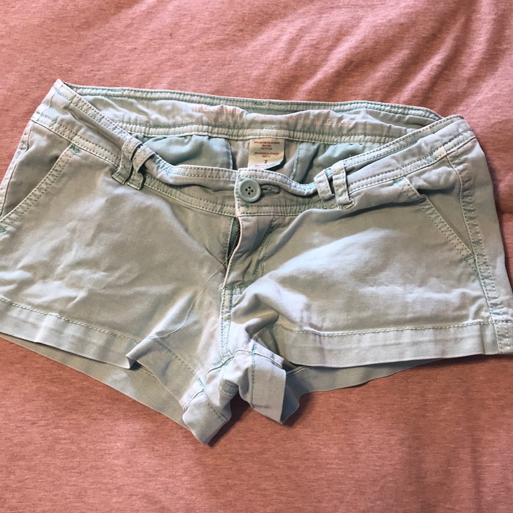 Teal Shorts